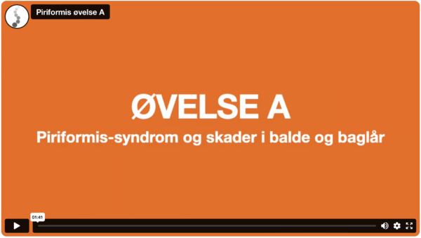 Øvelser til piriformis-syndrom - venstre side - Image 2